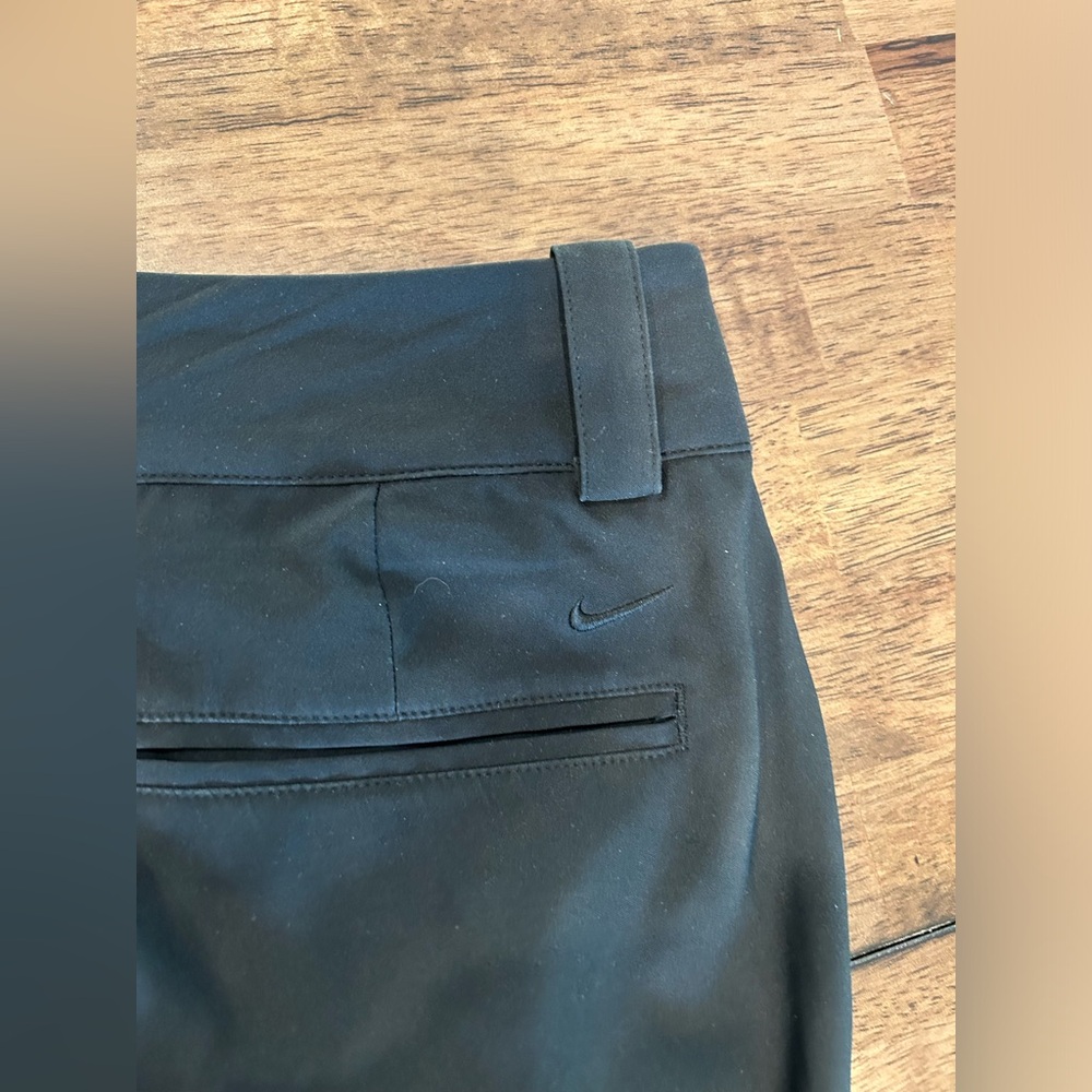 Nike Golf Tour Performance Dri-Fit Capri Pants Women's 6‎ Black Mid Rise - Picture 5 of 5